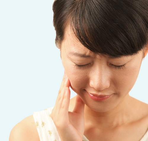 Woman With Toothache